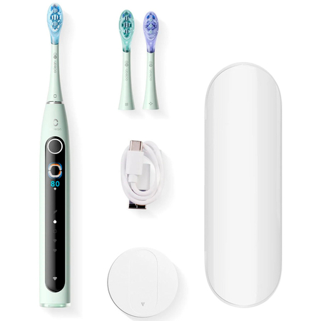 Электрическая зубная щетка Oclean X Pro 20 Set Green, изображение 7 - GOODMi
