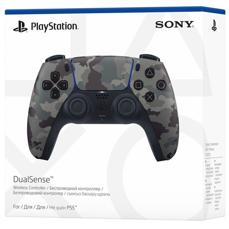 Геймпад Sony PlayStation DualSense 5 Gray Camouflage, Цвет: Камуфляж, изображение 4 - GOODMi