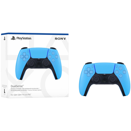 Геймпад Sony PlayStation DualSense 5 Starlight Blue, Цвет: Голубой, изображение 5 - GOODMi
