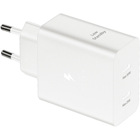 Сетевое зарядное устройство Samsung EP-5020 50W White, Цвет: Белый, Выходная мощность: 50 Вт, изображение 2 - GOODMi