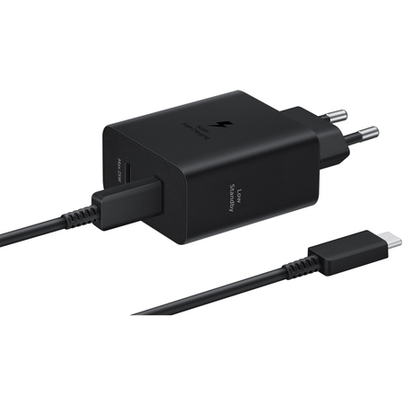 Сетевое зарядное устройство Samsung EP-5020 50W Black, Цвет: Черный, Выходная мощность: 50 Вт, изображение 4 - GOODMi