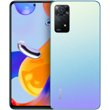 Xiaomi Redmi Note 11 Pro 6/128Gb Blue, Цвет: Blue / Голубой, Оперативная память: 6 Гб, Встроенная память: 128 Гб - GOODMi