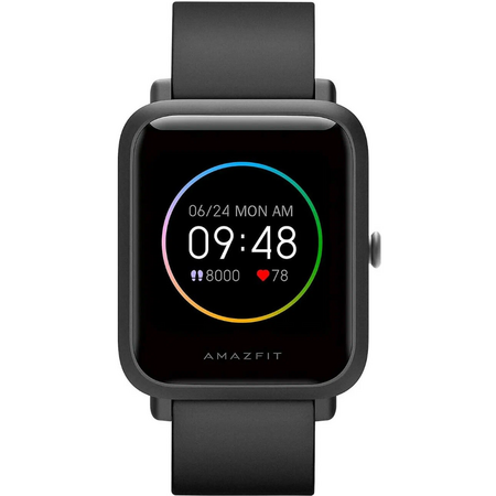 Умные часы Xiaomi Amazfit Bip S Lite (Black), Цвет, заявленный производителем: Charcoal Black - GOODMi