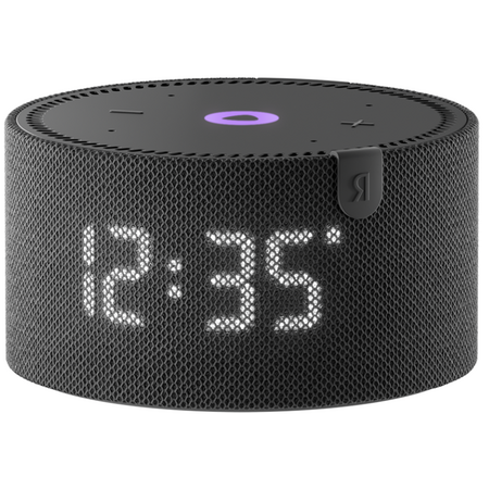 Умная колонка Новая Яндекс.Станция Мини с часами черный - GOODMi