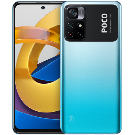 Xiaomi POCO M4 Pro 5G 6/128Gb Blue, Цвет: Blue / Голубой, Оперативная память: 6 Гб, Встроенная память: 128 Гб - GOODMi
