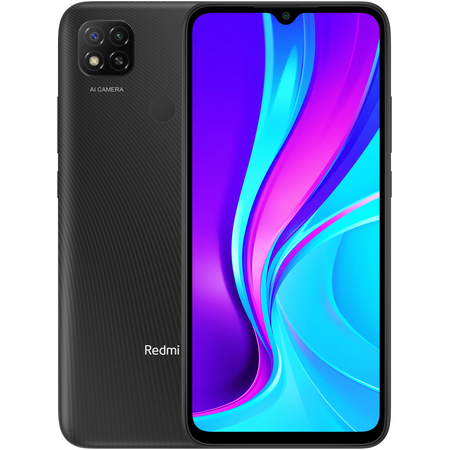 Xiaomi Redmi 9C 3/64Gb Midnight Grey, Цвет: Grey / Серый, Оперативная память: 3 Гб, Встроенная память: 64 Гб - GOODMi