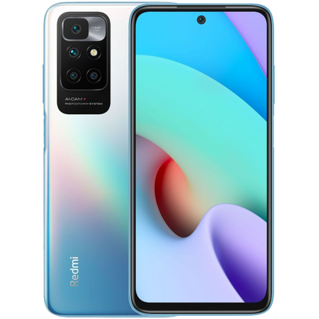 Xiaomi Redmi 10 4/64Gb Blue, Цвет: Blue / Голубой, Оперативная память: 4 Гб, Встроенная память: 64 Гб, NFC: Нет - GOODMi