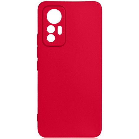 Чехол-накладка силиконовая для Xiaomi 12 Lite красный - GOODMi