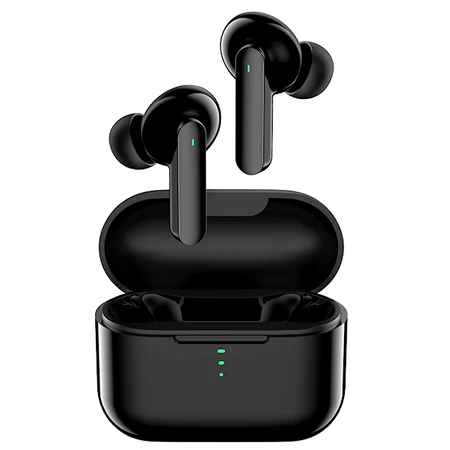 Беспроводные наушники QCY T11 Black, Основной цвет наушников: Черные - GOODMi