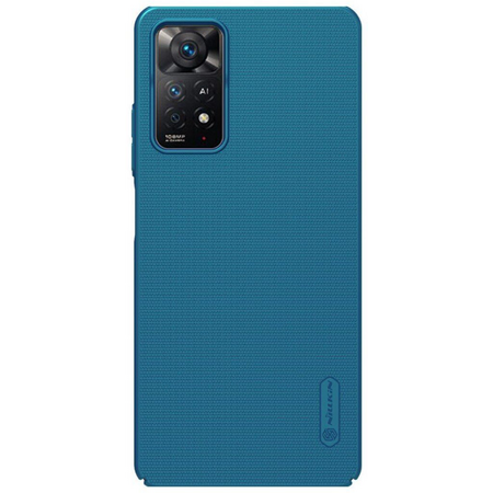 Чехол-накладка Nillkin силиконовая FrostedShield для Redmi Note 11 Pro/Pro 5G синий, Основной цвет: Синий - GOODMi