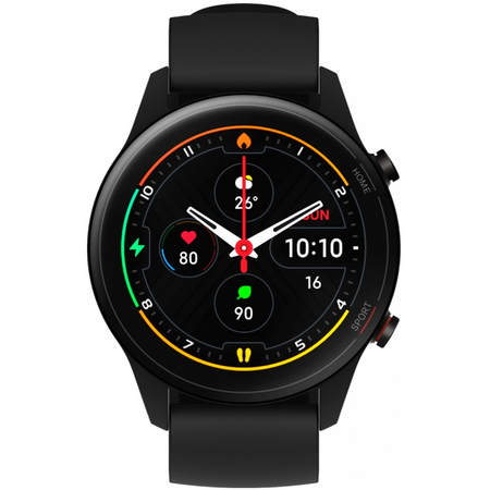 Умные часы Xiaomi Mi Watch Black, Цвет, заявленный производителем: Black - GOODMi