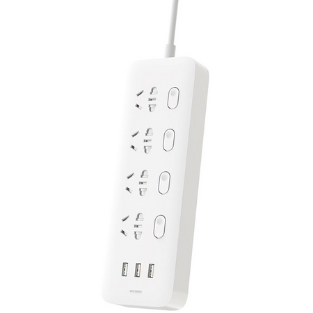 Сетевой фильтр Xiaomi Mi Power Strip 4 Sockets / 3 USB (MJSWSKCXB-01QM) - GOODMi