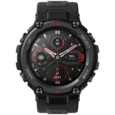 Смарт-часы Amazfit T-Rex PRO Meteorite Black, Цвет, заявленный производителем: Meteorite Black - GOODMi