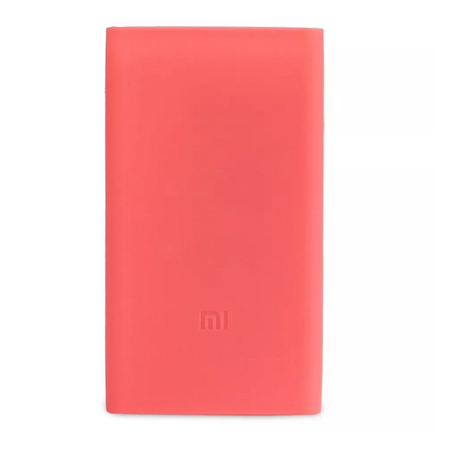 Силиконовый чехол Xiaomi для Powerbank 20 - розовый - GOODMi