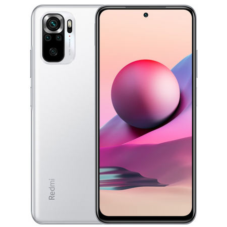 Xiaomi Redmi Note 10S NFC 6/128Gb White, Оперативная память: 6 Гб, Цвет: White / Белый, Встроенная память: 128 Гб, NFC: Eсть - GOODMi