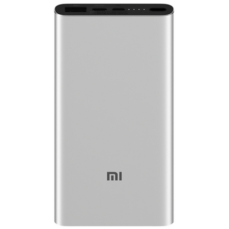 Внешний аккумулятор Power Bank Xiaomi 3 Type-C 10000 mAh (PLM12ZM) Silver, Цвет: Серебристый - GOODMi