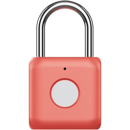 Умный замок Uodi Smart Fingerprint Padlock YD-K1 Красный - GOODMi