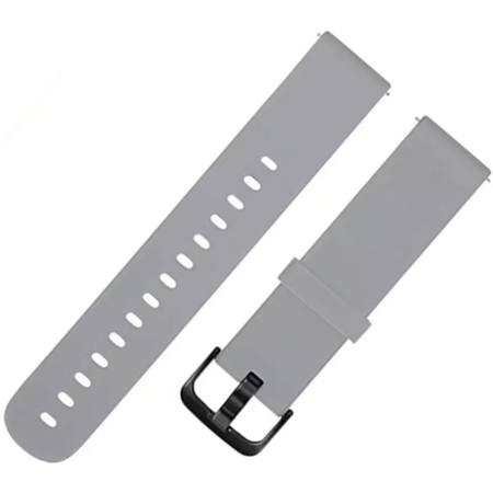 Ремешок силиконовый 20mm серый - GOODMi