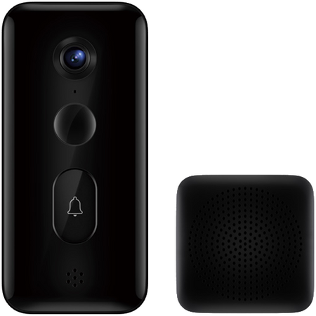 Умный дверной звонок Xiaomi AI Face Identification DoorBell 3 Black (РСТ) - GOODMi