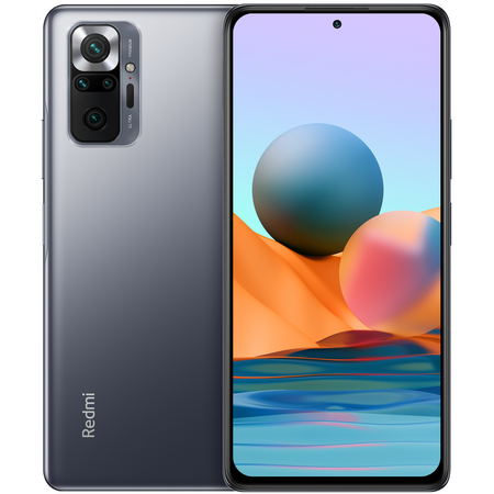 Xiaomi Redmi Note 10 Pro 8/256Gb Onyx Gray, Цвет: Grey / Серый, Оперативная память: 8 Гб, Встроенная память: 256 Гб - GOODMi