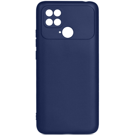 Чехол-накладка силиконовая для POCO C40 синий - GOODMi
