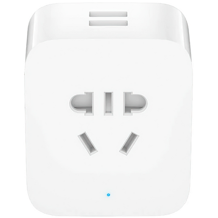 Умная розетка Xiaomi Mi Smart Power Plug Wi-Fi (2 USB) ZNCZ06CM - GOODMi