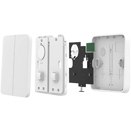 Умный выключатель Xiaomi Wireless Switch Double Button (XMWXKG01YL) (двойной), изображение 5 - GOODMi