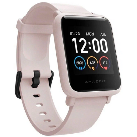 Умные часы Xiaomi Amazfit Bip S Lite Pink, Цвет, заявленный производителем: Sakura Pink, изображение 3 - GOODMi
