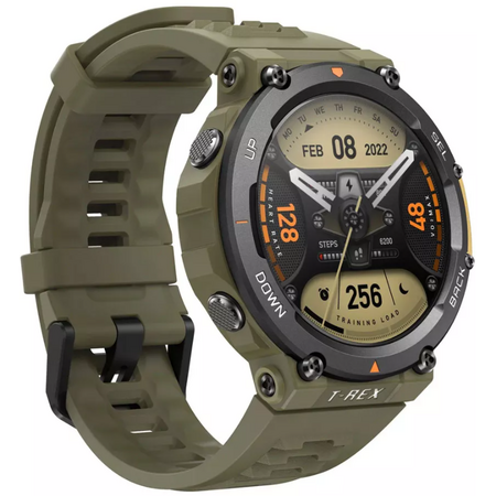 Часы Amazfit T-Rex 2 Wild Green, Цвет, заявленный производителем: Wild Green, изображение 5 - GOODMi
