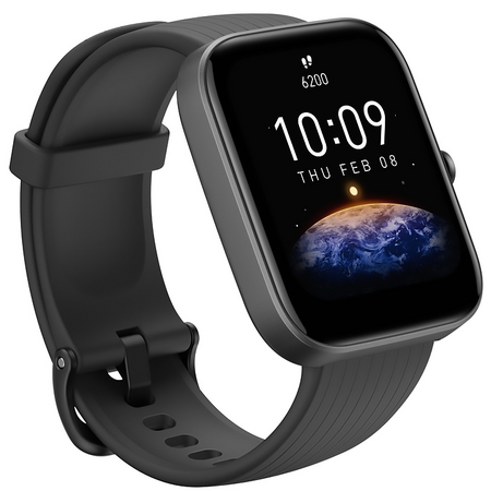 Смарт-часы Amazfit Bip 3 Pro Black, Цвет, заявленный производителем: Black, изображение 3 - GOODMi