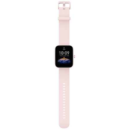 Смарт-часы Amazfit Bip 3 Pink, Цвет, заявленный производителем: Pink, изображение 7 - GOODMi