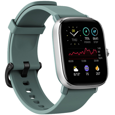 Умные часы Xiaomi Amazfit GTS 2 Mini Green (A2018), Цвет, заявленный производителем: Green, изображение 2 - GOODMi
