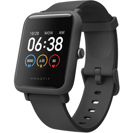 Умные часы Xiaomi Amazfit Bip S Lite (Black), Цвет, заявленный производителем: Charcoal Black, изображение 2 - GOODMi