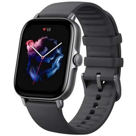 Смарт-часы Amazfit GTS 3 Graphite Black, Цвет, заявленный производителем: Graphite Black, изображение 2 - GOODMi