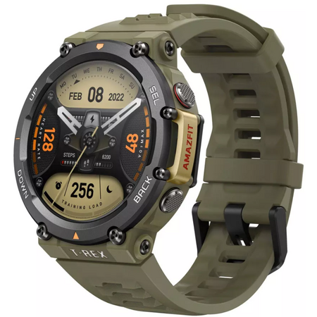 Часы Amazfit T-Rex 2 Wild Green, Цвет, заявленный производителем: Wild Green, изображение 2 - GOODMi