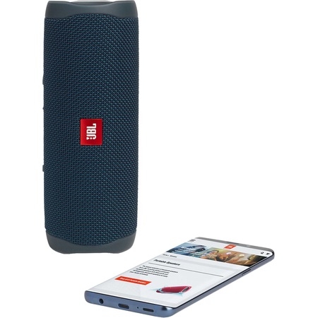 Портативная Bluetooth колонка JBL Flip 5 blue, Цвет: Синий, изображение 6 - GOODMi