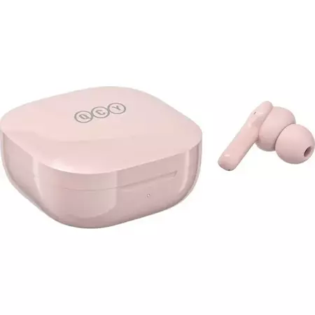 Беспроводные наушники QCY T13 Pink, Основной цвет наушников: Розовые, изображение 4 - GOODMi