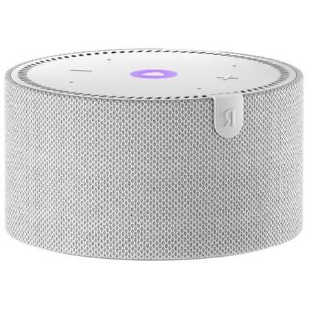 Умная колонка Новая Яндекс.Станция Мини с часами серый, изображение 3 - GOODMi