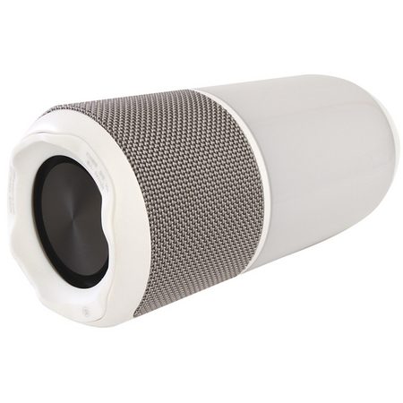 Портативная Bluetooth колонка Velev V03 Colorful Lighting Sound с подсветкой White, Цвет: Белый, изображение 3 - GOODMi