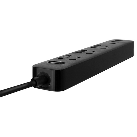 Сетевой фильтр Xiaomi Mi Power Strip (XMCXB01QM) Black, Цвет: Чёрный, изображение 2 - GOODMi