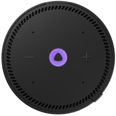 Умная колонка Новая Яндекс.Станция Мини с часами черный, изображение 5 - GOODMi