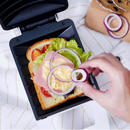 Мультипекарь Pinlo PL-S042-W1H Mini Sandwich Machine, изображение 4 - GOODMi