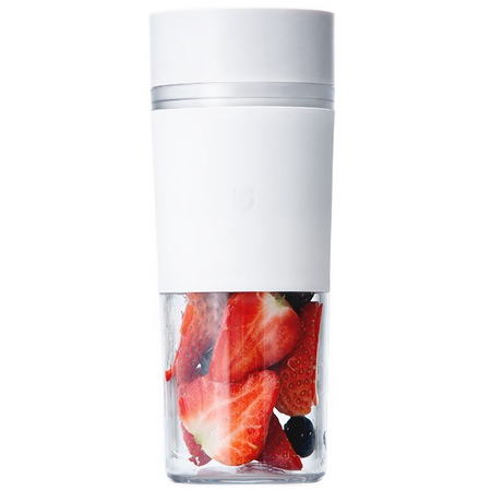 Портативный блендер Mijia Portable Juicer Cup (MJZZB01PL) White, изображение 2 - GOODMi