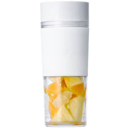 Портативный блендер Mijia Portable Juicer Cup (MJZZB01PL) White, изображение 3 - GOODMi