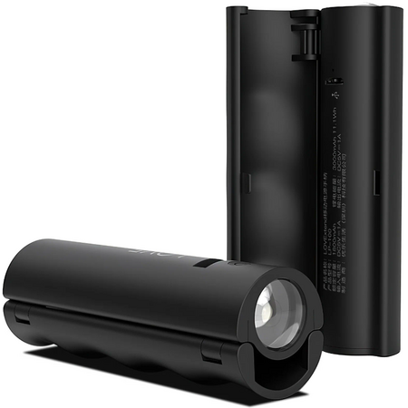 Фонарик мультифункциональный UL Life LOVExtend Black (LP-100), изображение 2 - GOODMi