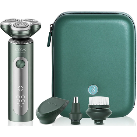 Электробритва Soocas S5 4в1 Electric Shaver green, изображение 2 - GOODMi