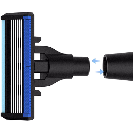 Набор для бритья Mijia Lemon Razor (H300-6), изображение 4 - GOODMi