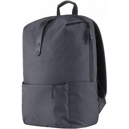 Рюкзак Xiaomi Leisure College Style Black Grid, изображение 2 - GOODMi