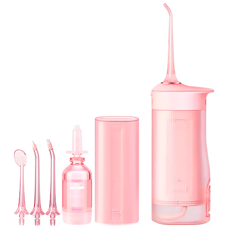 Беспроводной ирригатор Soocas W1 Pink (4 насадки), Цвет: Розовый, изображение 4 - GOODMi