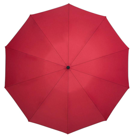 Зонт Zuodu с фонарем со светоотражателем (автоматический) Red, Цвет: Красный, изображение 3 - GOODMi